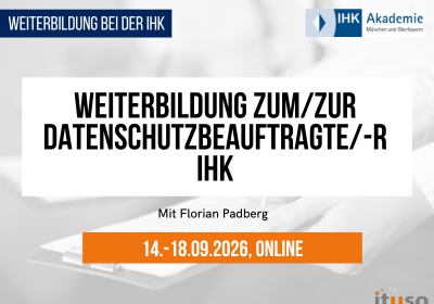 Weiterbildung Datenschutzbeauftragter IHK